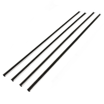 Желобок опускного стекла на стойке ГАЗ 21, 24, Москвич - комплект