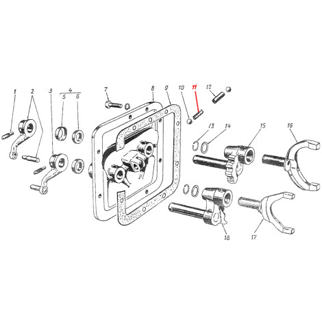 Пружина стопорного шарика КПП ГАЗ 21, М20, 12