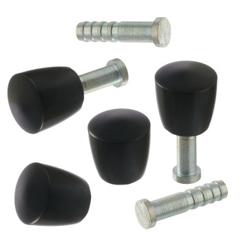 Пластик ручек стеклоподъемников Москвич 408, 412 в сборе