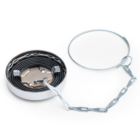 Пробка бензобака Москвич, ИЖ, ЗАЗ 965 - хромированная