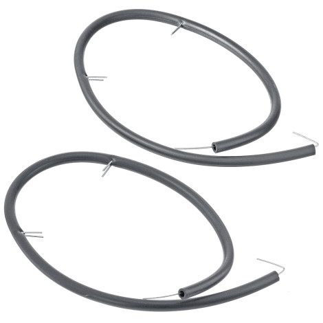 Уплотнитель просвета передней двери Москвич 400, 401 - пара