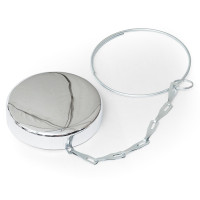 Пробка бензобака Москвич, ИЖ, ЗАЗ 965 - хромированная