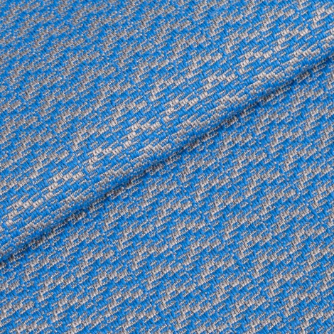 Ткань синяя "волна" ЗАЗ 965, Москвич 407 - вариант №1