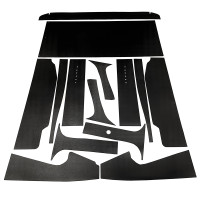 Картон обивки салона и средних стоек ГАЗ 12 - комплект