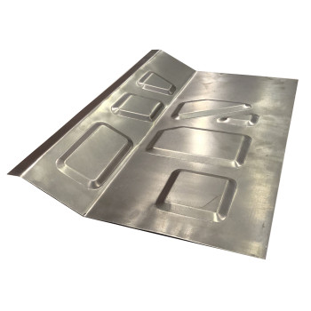 Элемент пола ГАЗ М20 - средний левый