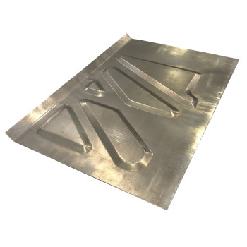 Элемент пола ГАЗ М20 - задний левый