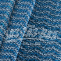 Ткань синяя "волна" ЗАЗ 965, Москвич 407 - вариант №2