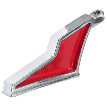 Вкладыш верхнего орнамента капота ГАЗ 21 - хром