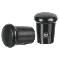 Ручка центрального переключателя света ЗАЗ 965, 966 - черная