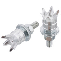 Винты крепления номера - серебряная корона