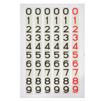 Цифры счетчика спидометра ГАЗ 21