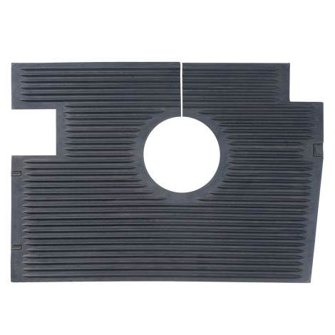 Коврик резиновый передний левый РАФ 2203 Коврик резиновый передний левый РАФ 2203