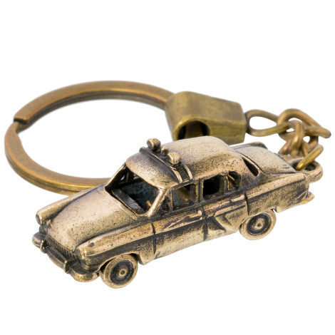 Брелок бронзовый ГАЗ 21 Волга - малый улучшенный
