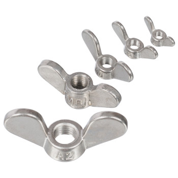 Гайка барашковая нержавеющая