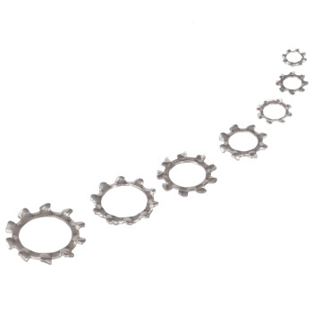 Шайба нержавеющая зубчатая с наружными зубьями