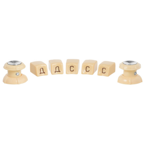 Ручки и кнопки приемника ГАЗ 21 второй серии Ручки и кнопки приемника ГАЗ 21 второй серии