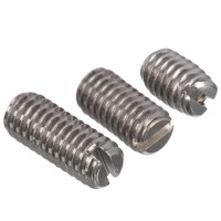 Винт М4 нержавеющий установочный шлиц