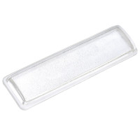 Рассеиватель фонаря освещения заднего номера ГАЗ 12