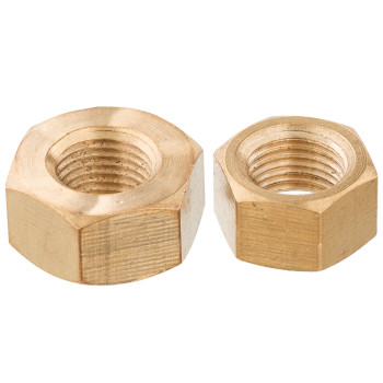 Гайка коллектора М10х1 латунная ГАЗ