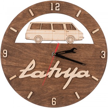 Часы деревянные РАФ 2203 Латвия