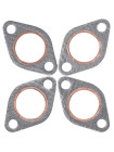 Прокладка выпускной трубы ЗАЗ 965 - комплект 4 шт.