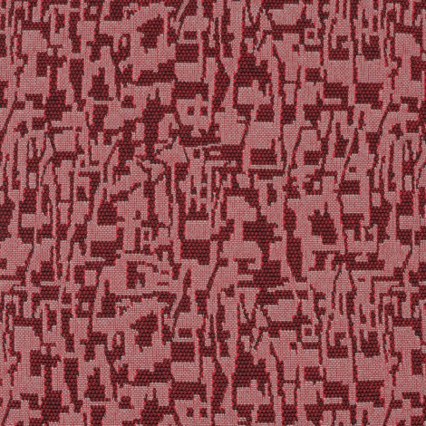 Ткань красная "абстракция" ГАЗ 21 третьей серии