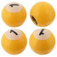 Колпачок ниппеля - бильярдный шар №1 - комплект