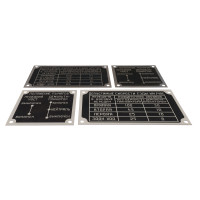 Шильдик ГАЗ М 72 - 55-58 гг. - набор инструкций