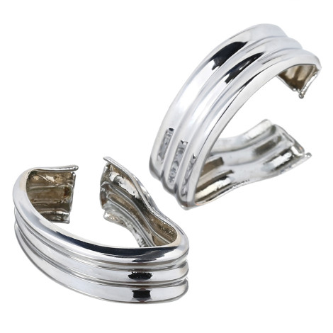 Декор (скоба) руля ГАЗ 21 хром - пара